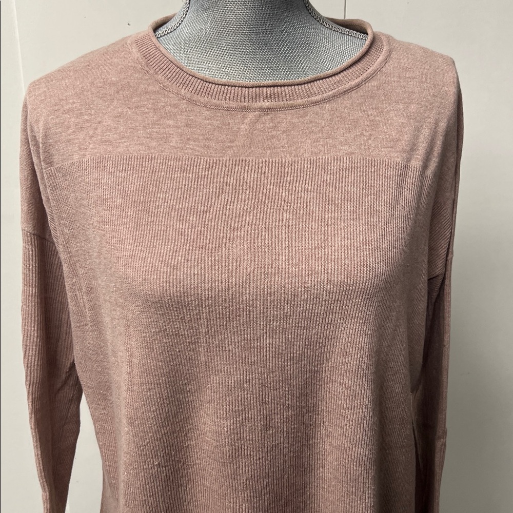 CAbi Dusty Pink Play Pullover Long Sleeve Tunic - Picture 3 of 8